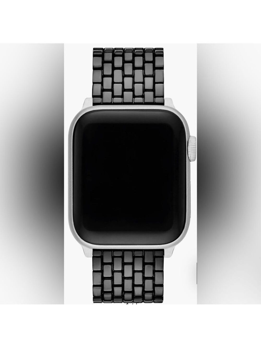 Tory Burch The Eleanor Black 18mm Apple Watch Bracelet Band  - NIB